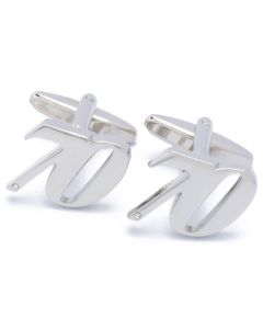 A5-1007 Manchetknopen - Cijfer Nummer Zeventig 70 1.jpg