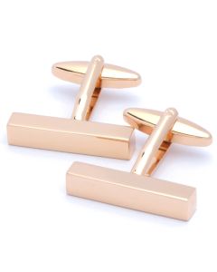 KG-1060 Manchetknopen - Balk Rose Goud 1.jpg