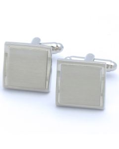 KS-1101 Manchetknopen - Vierkant Golvend met Verhoging 1.jpg