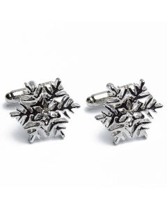 N-1021 Manchetknopen - IJskristal Sneeuwvlok 1.jpg