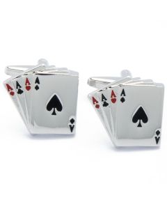 N-1055 Manchetknopen - Kaarten Kaartspel Poker 1.jpg