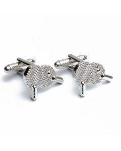 N-1056 Manchetknopen - Tafeltennis Tennis Twee Batjes 1.jpg