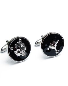 N-1205 Manchetknopen - Bear and Bull Wall Street Beleggen Beer en Stier 1.jpg