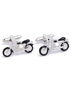 N-1311 Manchetknopen - Motorfiets Vintage Oud met Zwarte Accenten 1.jpg