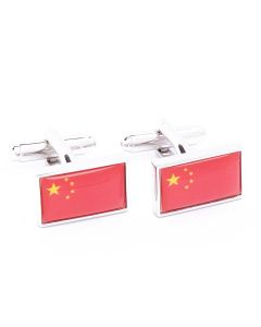 N-1443 Manchetknopen - Chinese Vlag China Chinees 1.jpg