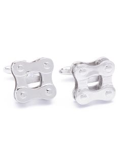 N-1564 Manchetknopen - Ketting Fiets Vierkant 1.jpg