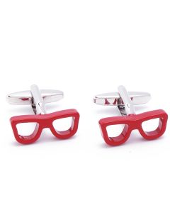 N-1592 Manchetknopen - Bril Rood 1.jpg