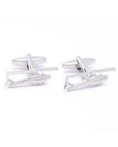 N-1606 Manchetknopen - Helikopter Zilver 1.jpg