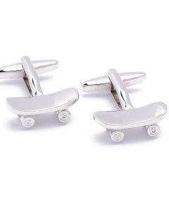 N-1620 Manchetknopen - Skateboard Skater Skaten 1.jpg
