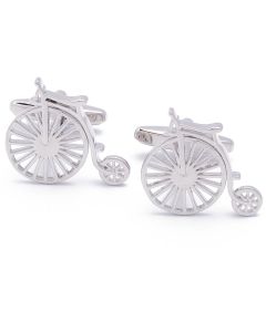 N-1622 Manchetknopen - Fiets Ouderwets Velocipede 1.jpg