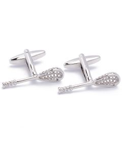 N-1632 Manchetknopen - Lacrosse Stok Zilverkleur 1.jpg