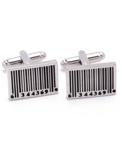 N-1657 Manchetknopen - Barcode Zwart en Wit 1.jpg