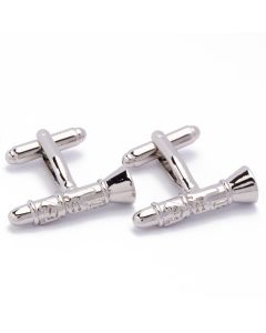 N-1678 Manchetknopen - Klarinet Blaasmuziek Zilver 1.jpg