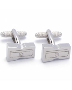 N-1697 Manchetknopen - Puntenslijper Zilver 1.jpg