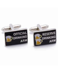 N-1705 Manchetknopen - Beer Drinking Arm en Reserve 1.jpg