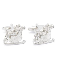 N-1747 Manchetknopen - Kerstman Slee Cadeautjes 1.jpg