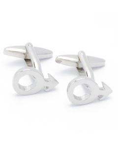 N-1766 Manchetknopen - Mannenteken Zilverkleur 1.jpg