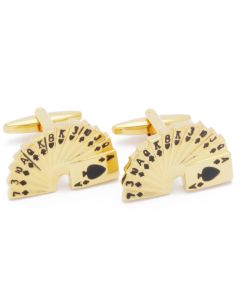N-1783 Manchetknopen - Kaarten Kaartspel Goud 1.jpg