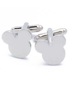 N-1803 Manchetknopen - Muis Mouse Oren Zilverkleurig 1.jpg