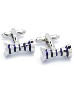 N-1816 Manchetknopen - Diabolo Zwart Zilver 1.jpg