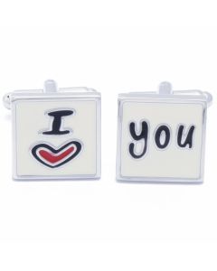 N-1870 Manchetknopen - I Love You Hartje Rood en Wit 1.jpg