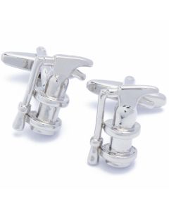 N-1929 Manchetknopen - Brandblusser Zilverkleurig 1.jpg