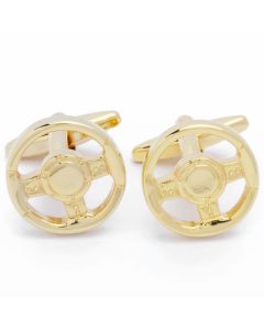 N-1942 Manchetknopen - Auto Stuur Gouden Autostuur 1.jpg