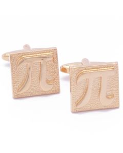 N-2042 Manchetknopen - Pi 3.14 Rose Goud Vierkant 1.jpg