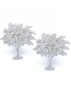 N-2043 Manchetknopen - Olijfboom Zilverkleurig 1.jpg