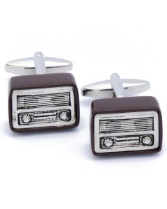 N-2066 Manchetknopen - Radiotoestel Retro Vintage 1.jpg