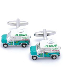 N-2070 Manchetknopen - IJscoboer IJswagen Wit en Blauw 1.jpg