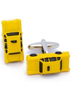 N-2099 Manchetknopen - Amerikaanse Taxi Geel 1.jpg