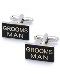 N-2197 Manchetknopen - Grooms Man Trouwen Bruiloft 1.jpg