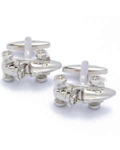 N-2209 Manchetknopen - Raceauto Auto Zilverkleurig 1.jpg