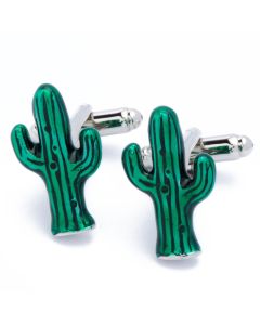 N-2375 Manchetknopen - Kaktus Cactus Groen 1.jpg