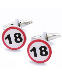 N-2400 Manchetknopen - 18 Jaar Jubileum Feest Verjaardag 1.jpg