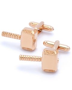 N-2401 Manchetknopen - Hamer Moker Rose Goud 1.jpg