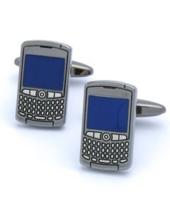 N-2554 Manchetknopen - Blackberry Blauw en Zwart 1.jpg