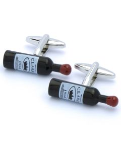 N-2555 Manchetknopen - Wijnfles Rode Wijn 1.jpg