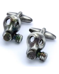 N-2583 Manchetknopen - Gasmasker Donker Zilver 1.jpg