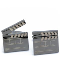 N-2591 Manchetknopen - Filmklapper Zwart Echt Bewegend 1.jpg