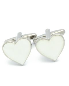 N-2782 Manchetknopen - Hartjes Wit Emaille 1.jpg