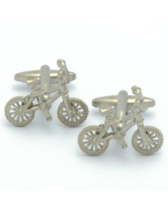 N-2863 Manchetknopen - BMX Crossfiets Mountainbike Zilverkleurig 1.jpg
