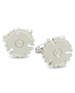 N-2878 Manchetknopen - Tandwiel Zilverkleurig 1.jpg