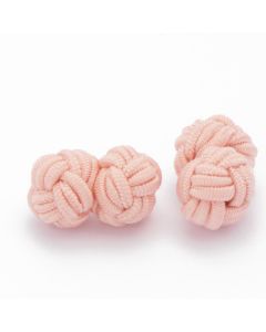 SK-1027 Manchetknopen - Zijden Knoop Lichtroze 1.jpg
