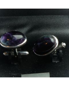 ZE2-1008 Manchetknopen - Echt 925 Zilver Fluoriet 1.jpg