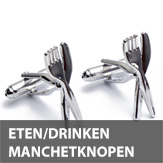 Eten en drinken manchetknopen