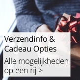 Verzendinfo en cadeau opties UniekeManchetknopen