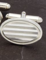 925 Sterling Zilver Productbanner Unieke Manchetknopen