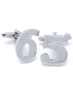 A4-1032 Manchetknopen - Cijfer Nummer 65 Vijfenzestig 1.jpg